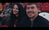 ВИДЕО. Евгений Бабурин на домашнем матче ФК «Волга»