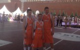 Баскетбольный парад МСБЛ на Красной Площади. 