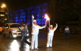 Александр Хайретдинов принял участие в эстафете Олимпийского огня