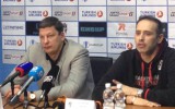 Пресс - конференция перед игрой БК 